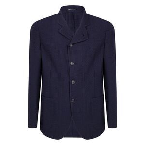 Emporio Armani Men's Jackets Blue